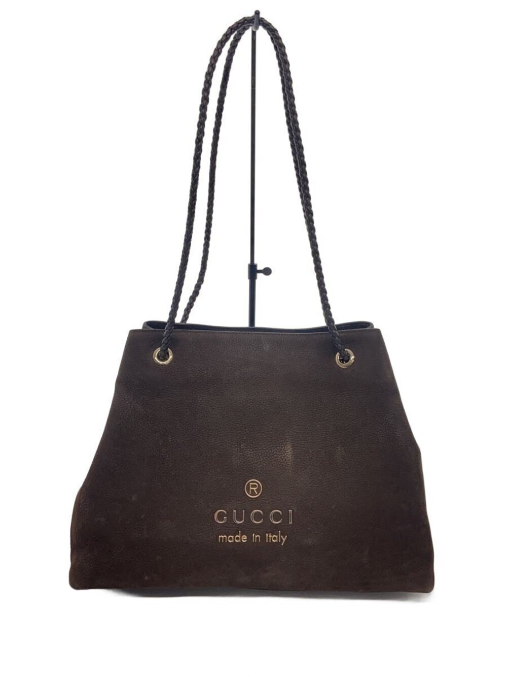 Gucci Gifford tote bag braided handles embossed logo